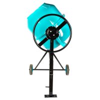 Betoniera Detoolz DZ-CC1001-G01, 200L, 1200W, cu Roti si Coroana din Fonta - 2