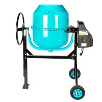 Betoniera Detoolz DZ-CC1001-G01, 200L, 1200W, cu Roti si Coroana din Fonta - 4
