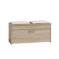 Pantofar LORCA, 3 rafturi, sonoma deschis, 100x38x46 cm - 1