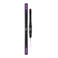 Pensula Dubla Pro Art Oval 6mm si Spatula Purple Everin - Everin - 1