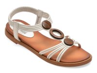 Sandale argintii FLAVIA PASSINI model 902 din piele ecologica - 1