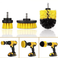 Set de 3 Perii Universale pentru Curatare cu Bormasina - 1