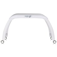 Patut pentru copii Chipolino Sogno 2 in 1 grey cu leganare si cantar integrat - 7
