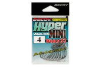 Carlige offset Decoy Worm 27 Kg Hyper Mini, marimea nr. 4 - 1