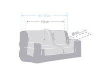 Husa de Canapea e-Protect MID C08, 115 cm - 2