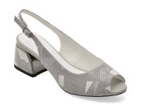 Sandale EPICA gri, JI60052, din piele intoarsa - 1