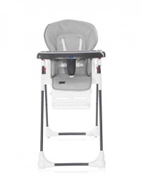 Scaun de masa Dulce Cool Grey Leather - 2