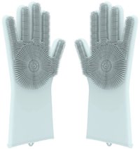 Set 2 manusi profesionale din silicon pentru spatal vase - 1