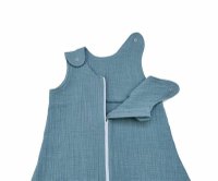 Sac de dormit pentru copii KidsDecor Cold Ice 0.3 tog, 70 cm din muselina - 5