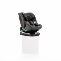 Scaun auto pentru copii cu isofix 4 in 1, Adamex Trip, omologat R129 i-Size, rotativ, cu picior de fixare, 12 niveluri de ajustare a suportului pentru cap, 40-150 cm sau 0-12 ani, Gri - 5