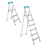 Scara metalica 3+1 trepte, 120 kg, model 11003 B7148 - 2
