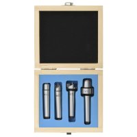 Set varfuri de centrare strung lemn MT2, 4 buc., otel, rezistenta si precizie - 4