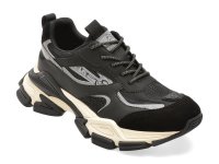 Pantofi sport GRYXX negri, 11003, din piele naturala - 1