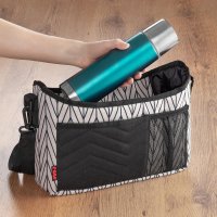 Sticla termos Reer din otel inoxidabil vidat ColourCup 450 ml albastru - 3