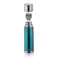Sticla termos Reer din otel inoxidabil vidat ColourCup 450 ml albastru - 6