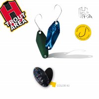 Oscilanta Herakles Zero 6, Culoare 43 - Holo Black, 0.6 g - 2