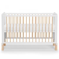 Patut pentru copii Kinderkraft Nico 120x60 cm din lemn, transformabil, somiera reglabila - 2