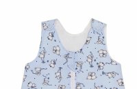 Sac de dormit copii 1.5 tog Loving Bear Blue din bumbac 85 cm - 1