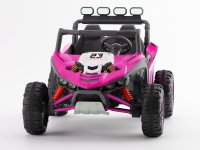 UTV electric pentru 2 copii, Kinderauto Arrow Dune-Buggy, 300W, 24V, premium, Roz - 1