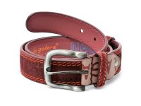 Curea LA GALERE visinie, 4871640, din piele intoarsa - 1