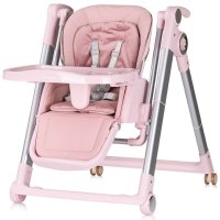 Scaun de masa 2 in 1 transformabil in leagan Chipolino Super Chef Marshmallow cu roti, spatar reglabi, sezut reglabil, pliere compacta - 1