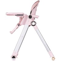 Scaun de masa 2 in 1 transformabil in leagan Chipolino Super Chef Marshmallow cu roti, spatar reglabi, sezut reglabil, pliere compacta - 3