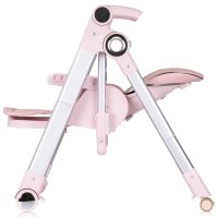 Scaun de masa 2 in 1 transformabil in leagan Chipolino Super Chef Marshmallow cu roti, spatar reglabi, sezut reglabil, pliere compacta - 6