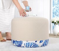 Taburet Nuha Bej 53x36 cm - 3