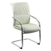 Scaun OFF 8116 pentru vizitatori crem - design modern si confort - 1