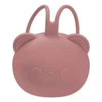 Suport pentru suzeta din silicon AppeKids The Little Bear Old Rose - 5