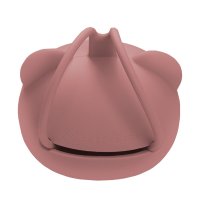 Suport pentru suzeta din silicon AppeKids The Little Bear Old Rose - 2