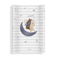 Saltea de infasat pentru bebe CP3 Moon Hedgehog, 70x47,5 cm, cu intaritura - 1