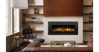 Semineu electric de perete Madrid, 550x1280x140 mm, 1500W - 4