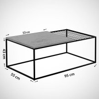 Masuta de Cafea Zinus - Marmo - 6