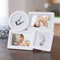Kit rama foto multipla cu amprente din cerneala pentru manuta si piciorus Pearhead - 2