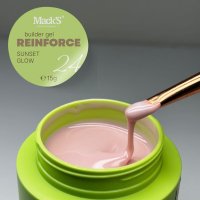 Macks Reinforce Builder Gel Sunset Glow 24/15g - REBGCG-15 - 1