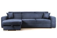 Colțar Extensibil BELLAGIO, șezlong interschimbabil, cu ladă de depozitare, cu tetiere reglabile, 280x170x100 cm - 1