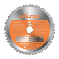 Disc de taiere multifunctional Evolution RAGEBLADE210MULTI-1083, O210 x 25.4 mm, 24 dinti - 1