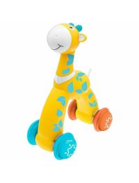 Jucarie Push and Go Chicco - Girafa Colorata cu Sunete pentru Copii - 1