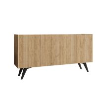 Comoda PEKIN din stejar, dimensiuni 150x40x76 cm - 1