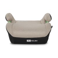 Inaltator auto cu isofix Lorelli Malibu Beige 6-12 ani, 125-150 cm, cu conectori pentru ghidaj - 1