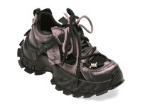 Pantofi sport GRYXX negri, model Q2576 din material textil de calitate - 1