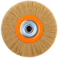 Perie de Sarma Circulara pentru Polizor de Banc 150x32 mm, Evotools 612019 - 1
