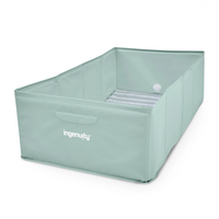 Cadita pliabila pentru calatorii Ingenuity Tuckaway Travel Tub Sage - 7