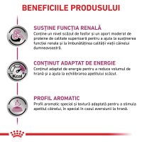 ROYAL CANIN VD Renal pentru caini XS-XL, hrana umeda veterinara pate, 410 g - 3