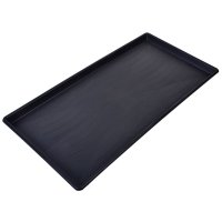 Tava plastic animale de companie, 70x 35 x 3cm, negru - 1