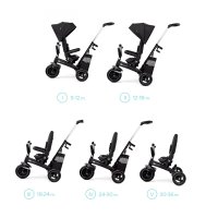 Tricicleta Kinderkraft Easytwist black - 6