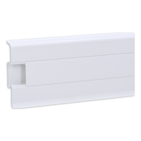 Colt interior Korner Siena 80, alb, pentru plinta - 2
