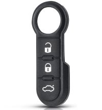 Membrana Cauciuc Butoane pentru Cheie Auto 3 butoane – Compatibila Fiat 500, Punto, Ducato, Doblo, Citroen Relay - 2