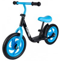 Bicicleta de echilibru Malplay blackblue pentru copii, cadru din otel, roti de 12 inch, cu saua si ghidon reglabil - 5